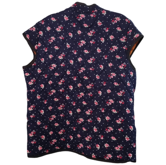 FLORAL VEST SZ XXL P:22.5" L:25" - Picture 3 of 3